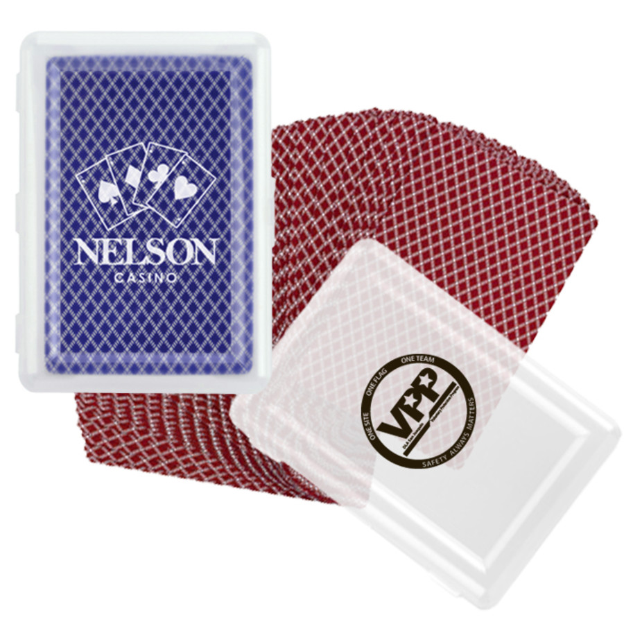 Logo Playing Cards In Case