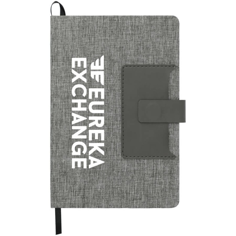 5.5" x 8.5" Heathered Executive Bound Notebook