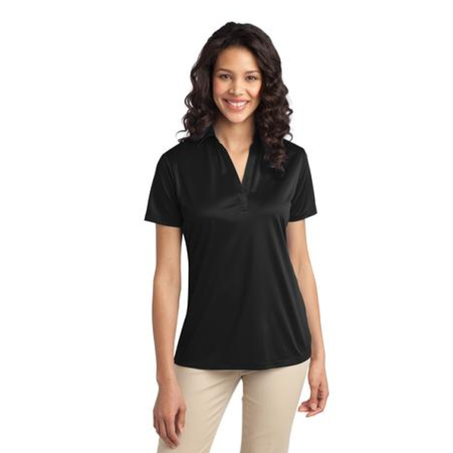 Port Authority Ladies Silk Touch Performance Polo1