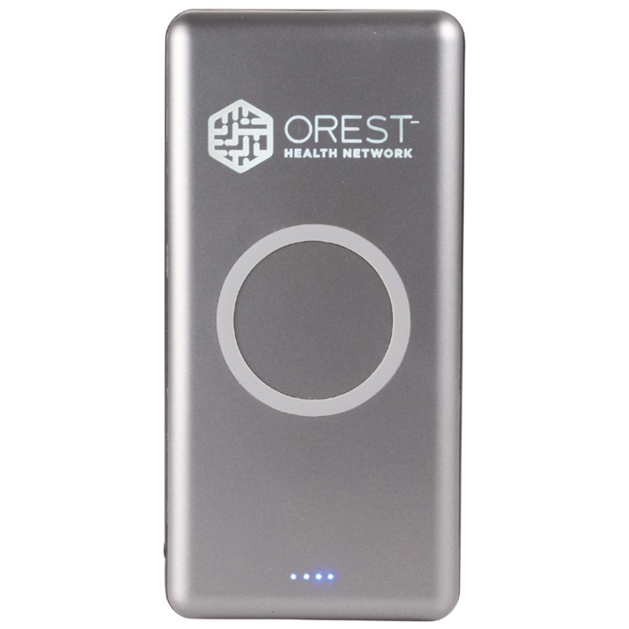 UL Listed Light Up Qi Wireless 10000 Power Bank