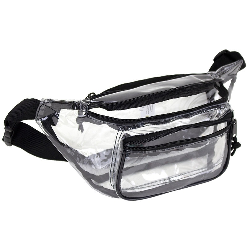 Clear 3 Pocket Fanny Pack | SilkLetter