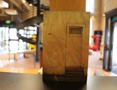 Small wooden print