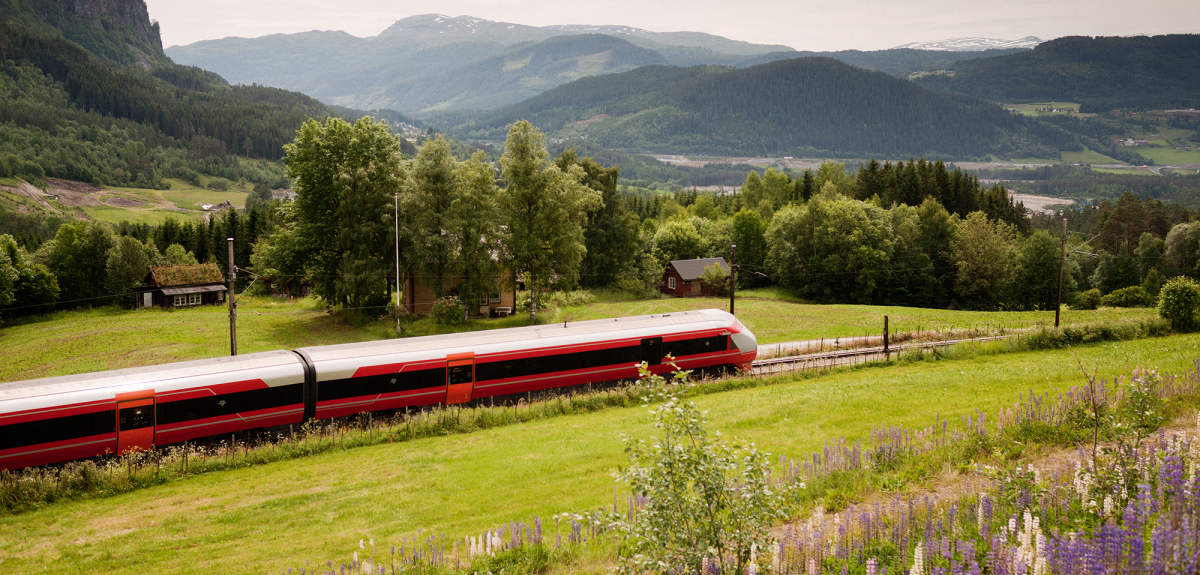travel by train in norway