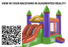 3in1 Toddler Jump House View in AR