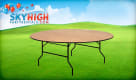 6ft Round Table Rentals