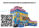 View in Your Backyard AR Ice Cream Truck Bouncy Castle