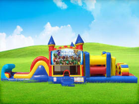 50ft Roblox Obstacle w/ Wet or Dry Slide