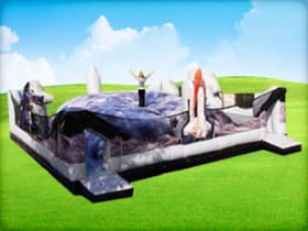 King of the Moon Walk Adventure Inflatable