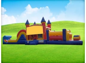 50 ft inflatable obstacle course 