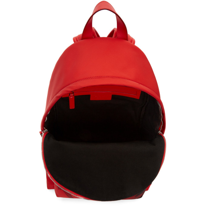 GIVENCHY Red Bambi Print Small Backpack Bag ModeSens