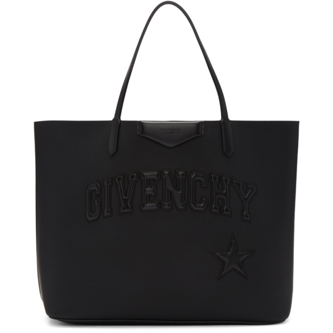 Givenchy Black Large Antigona Shopper Tote | ModeSens