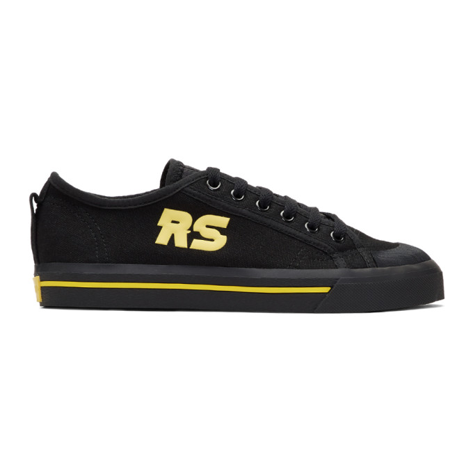 Adidas By Raf Simons Raf Simons Lace-Up Low-Top Sneakers, Core Black ...