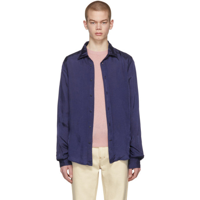 ACNE STUDIOS ACNE STUDIOS BLA KONST BLUE LAURE SHIRT,21K182
