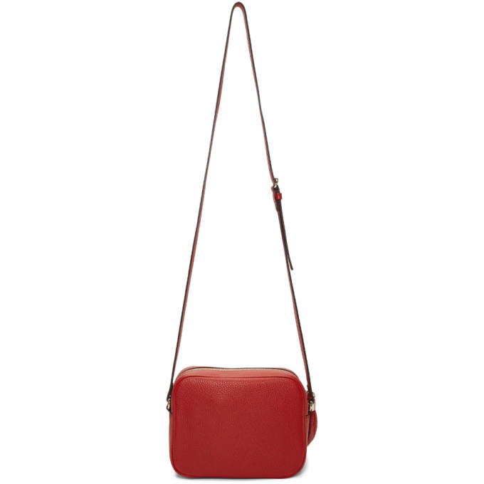 gucci soho disco textured leather shoulder bag