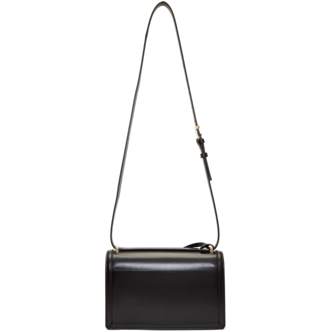 LOEWE Barcelona Leather Shoulder Bag, Tan, 7110Burgun in Black | ModeSens