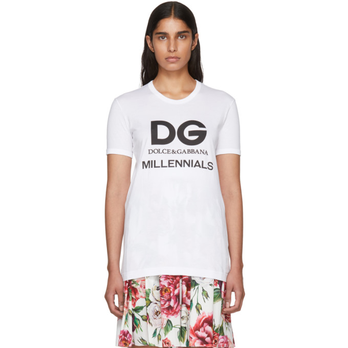 dolce and gabbana millennials t shirt