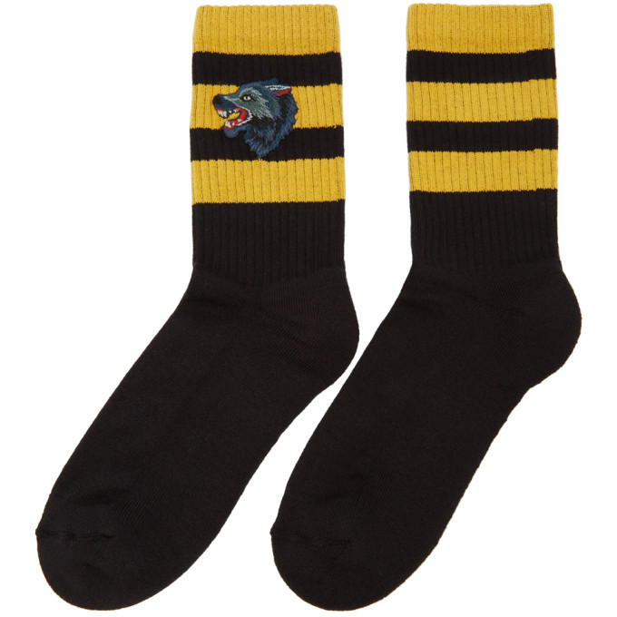 gucci yellow socks