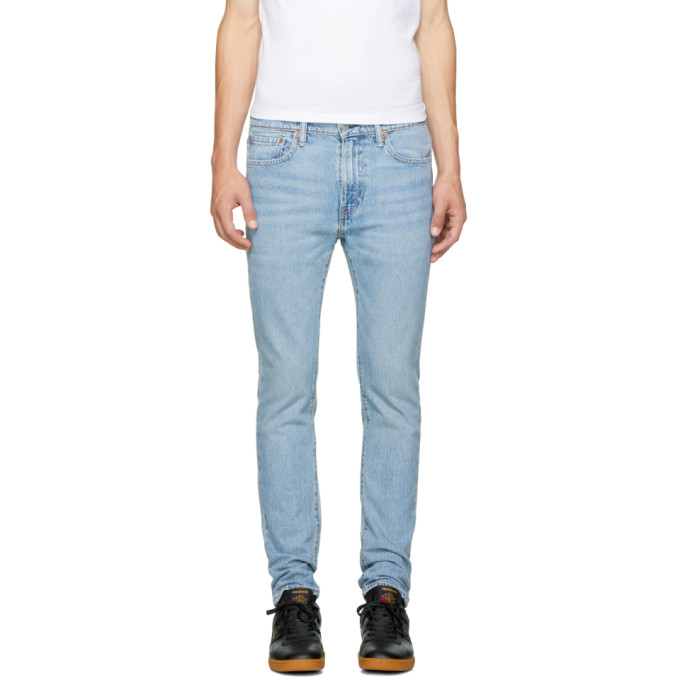 Levis Blue 510 Skinny Jeans In 0748 Monkey