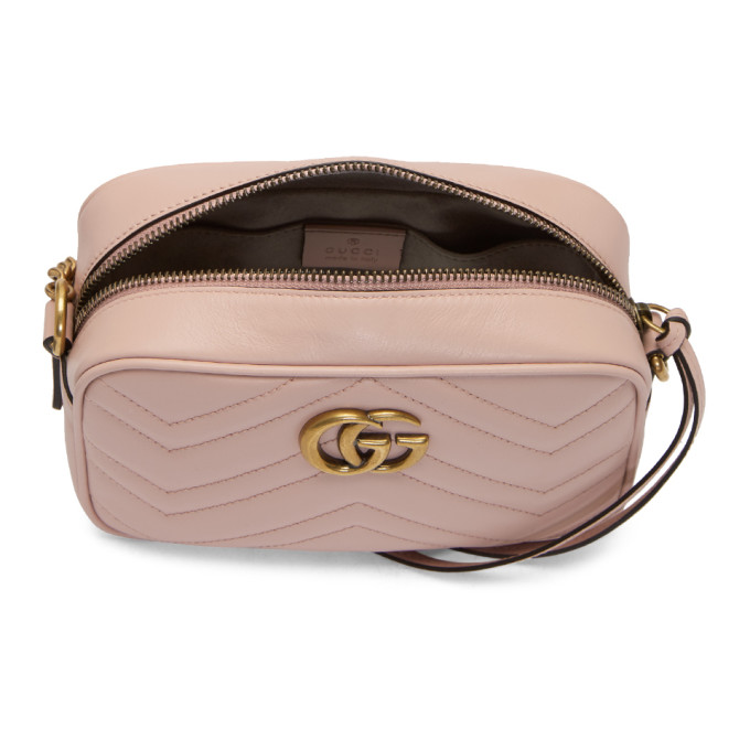 GUCCI Gg Marmont Camera Mini Quilted Leather Shoulder Bag ModeSens