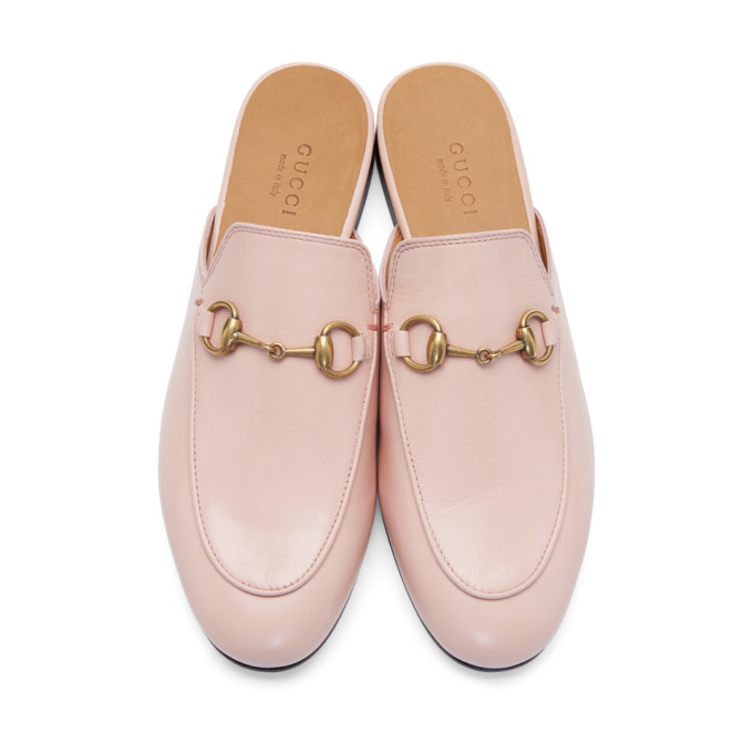 gucci princetown mule pink