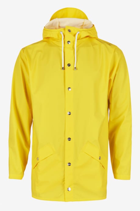Trouva: Rains Women's Yellow Hooded Mac