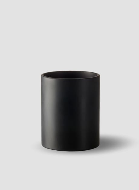 Trouva: SEJ Design Black Rubber Cylinder Vase