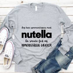 Jeg kan sammenlignes med Nutella - strygemærke