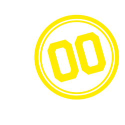 Nummercirkel sticker