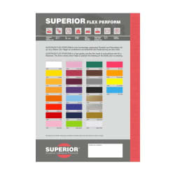 Farvekort SUPERIOR Flex Perform (HTV)