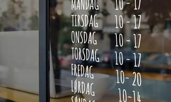 Brugseksempler af klistermærker til restaurant - Få kreativ og øg din kundefastholdelse