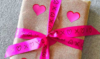 Lav dit eget valentins gavepapir med Easyweed
