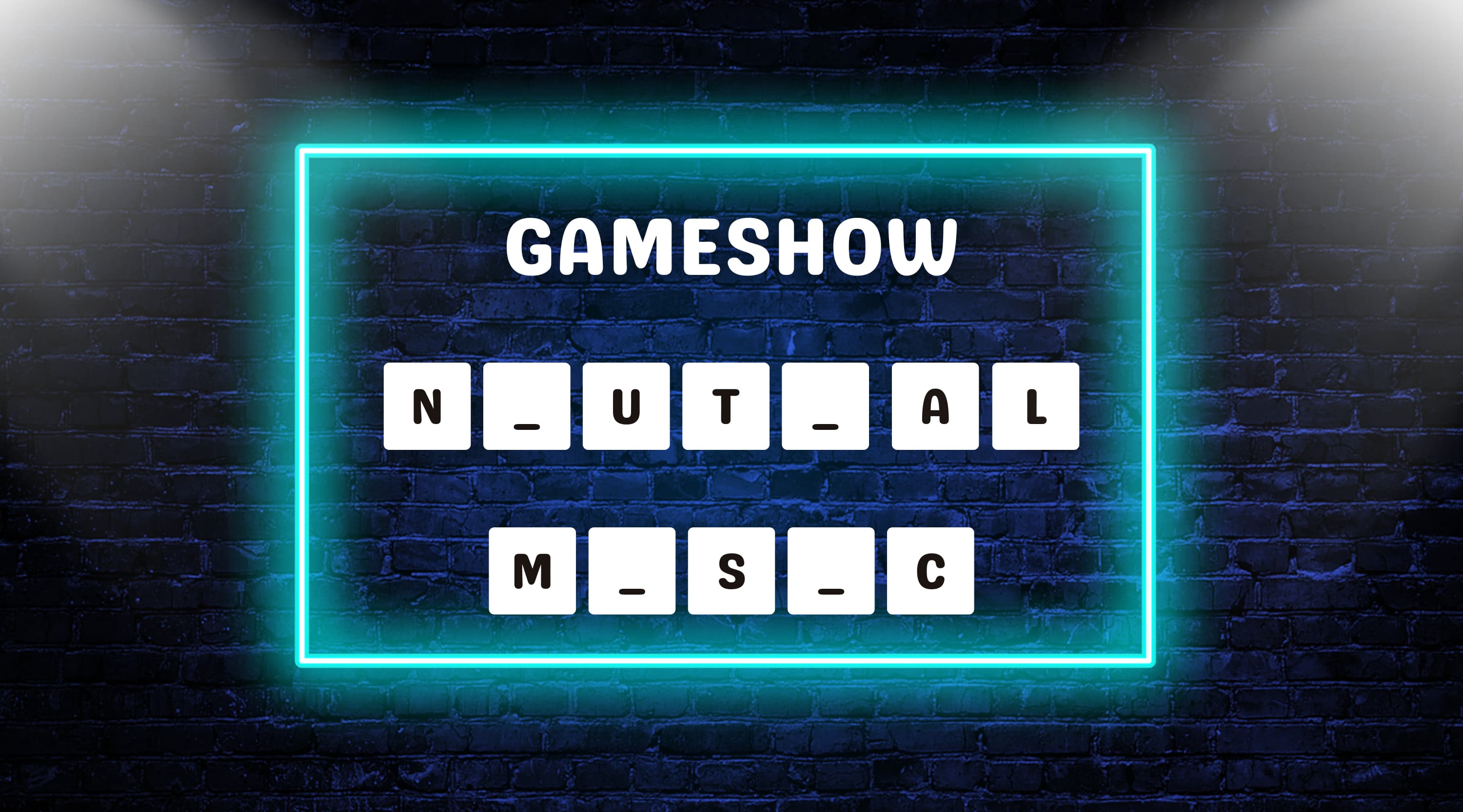Gameshow - Neutral Underscores