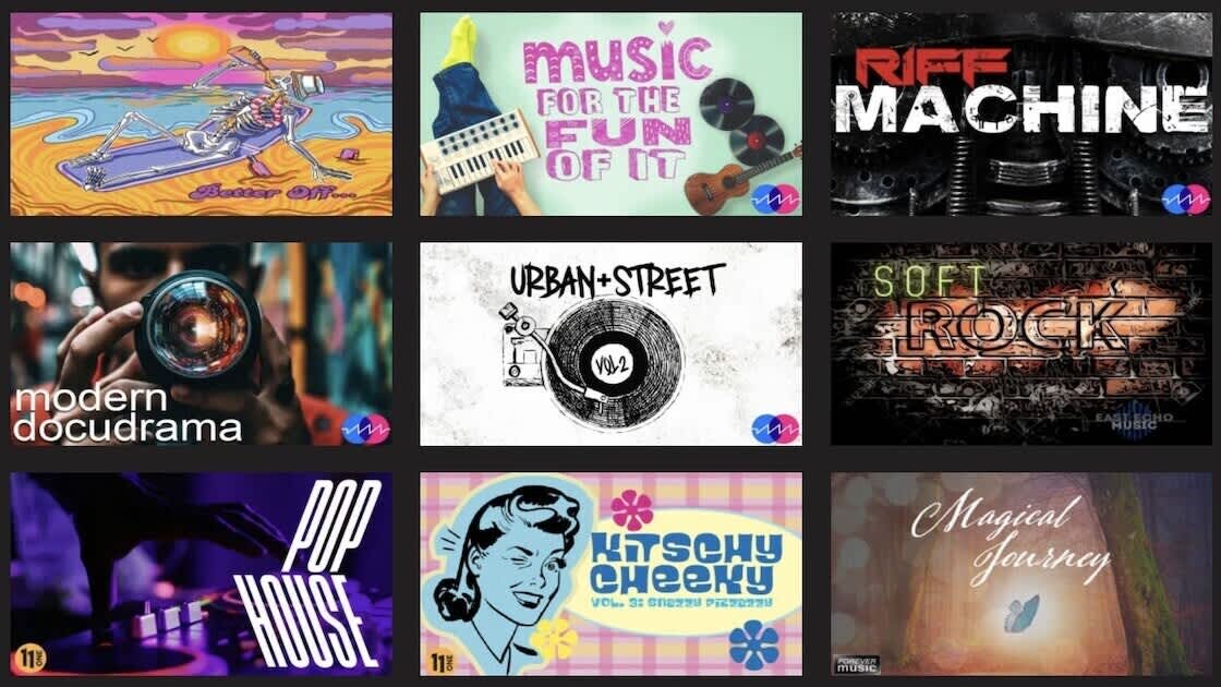 Spring 2024 releases available now! New Retro Lounge music, Docudrama cues, Soft Rock, and more!