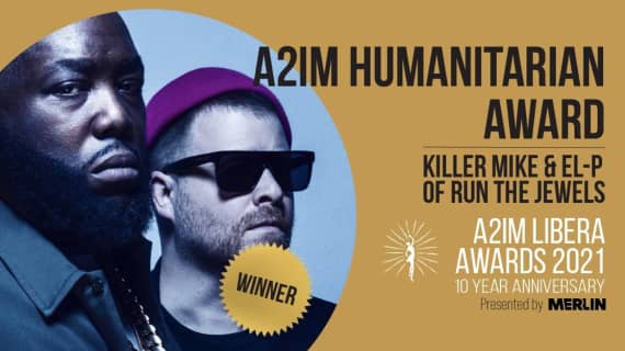Killer Mike & EL-P of Run The Jewels win A2IM Humanitarian Award