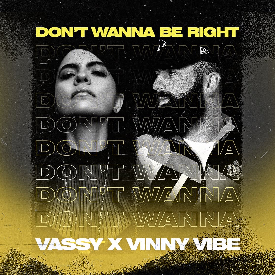 VASSY drops new single &quot;Don&#39;t Wanna Be Right&quot; with Vinny Vibe