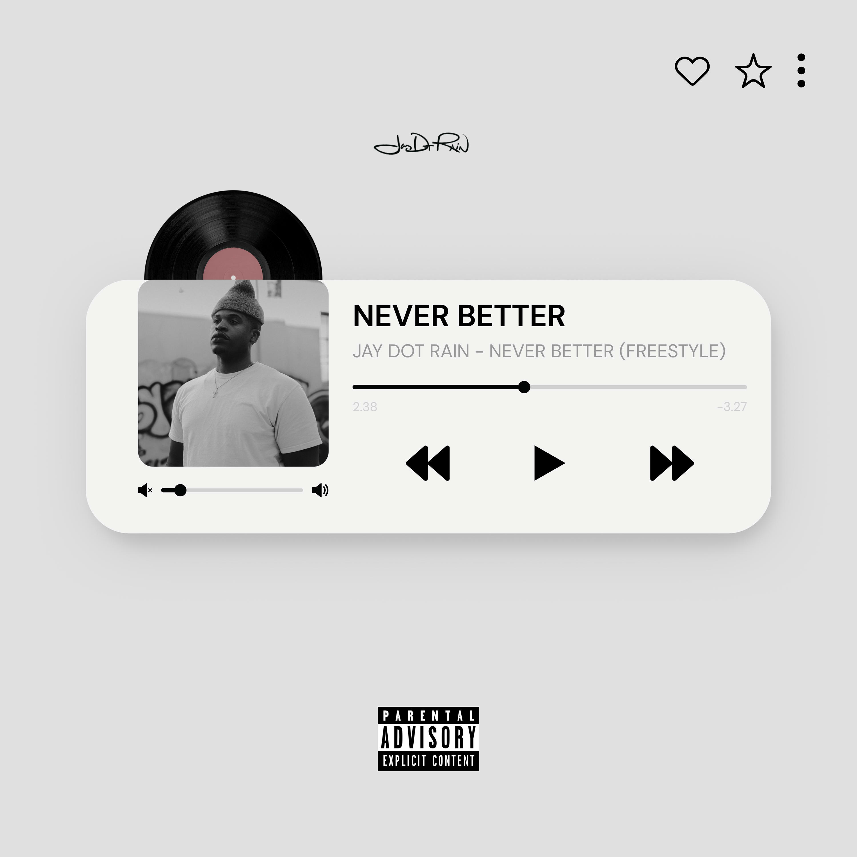 NEVER BETTER