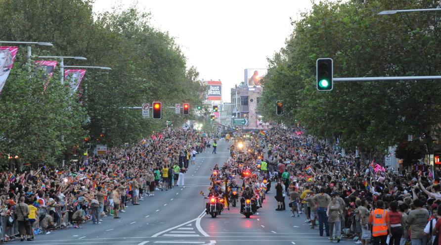 when is mardi gras melbourne