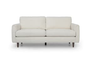 Atom 3 Seater Sofa in Ivory Chenille