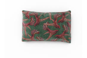 Paradise Bird Sage Cushion