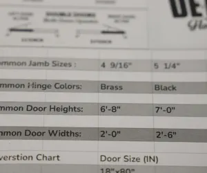 How to order doors correctly
