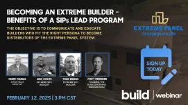 Becoming an Extreme Builder - Benefits of a SIPs Lead Program