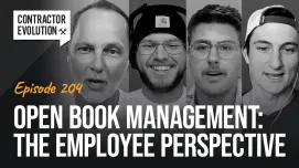 Contractor Evolution | Open Book Management: The Employee Perspective