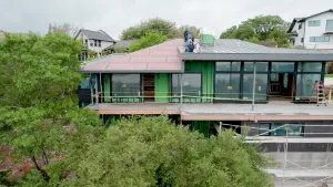 This Waterproof Deck System is KILLER!  (Build Show Fan Remodel Tour)