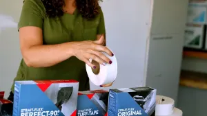 Tape, tape, and more tape!