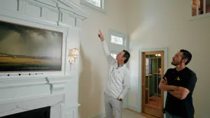 Brent checks out a craftsman's masterpiece