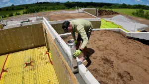 Solution for Sloping Suspended Slab