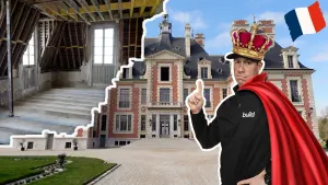 300 Year Old French Castle - Remodel Tour 