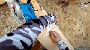 Roof Framing-Cutting and Stacking the Lakeshore Project