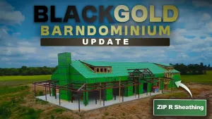  Continuous Insulation on a Texas Sized Barndominium | Texas Best Construction 