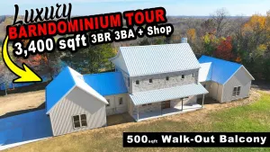  Trinity Valley Barndominium Walkthrough Tour | 3 BR 3 BA, 3400 sqft 